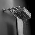 thumbnail image 2 of 1pc Hotel Bathroom Wall Mounted Towel Rack Double Towel Rack Shelf, 2 of 5