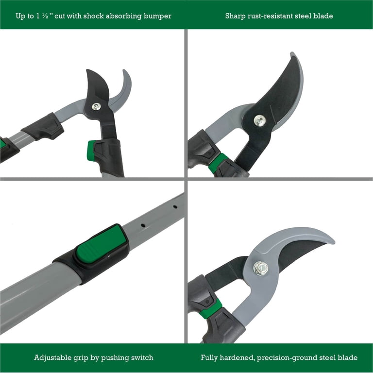 Extendable Bypass Lopper With Telescoping Handle photo 3