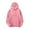 Hot Pink, variant on GigrtiJin Mens Oversized Pullover Sweatshirt Solid Color Long Sleeve Drawstring Hoodies with Pocket Plus Size Hooded Casual Blouse