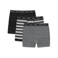 thumbnail image 4 of MeMoi  3 Pair Pack Boxer Briefs - Boys - Male, 8, Black-Gray Heather-Dark Gray Heather, 4 of 5