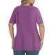 thumbnail image 2 of Mujeres Más Tamaño Manga Corta Tops, Moda Verano Color Sólido, V-Cuello Blusas, Más Tamaño Ropa de Verano para las Mujeres, 2 of 6