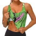 thumbnail image 3 of Fuzoiu CROCODILE HEAD Print Women's Sports Vest,U-Back Sports Tank,Gym Vests,Athletic Sleeveless Shirts,Exercise Undershirts,Yoga, Gym, and Dance Wear-XX-Large, 3 of 8