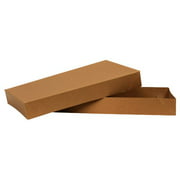 Premier Packaging Kraft Lids 15x9.5x2 Inch Decorative Box for Clothing, Apparel, and Large Gift Items (10 Pack), 15 X 9.5 X 2-Inch
