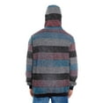 thumbnail image 2 of Burnside Men's Printed Stripe Marl Pullover 2XL RED/ BLACK, 2 of 3