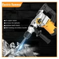 thumbnail image 3 of Marteau Électrique Multifonction 2000W 2200W, Perceuse à Impact Industrielle, Marteau Électrique, Pic Électrique, Marteau Rechargeable, Outil Électrique, Larges Applications, 3 of 7