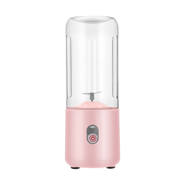 Fiudx Exprimidor Portátil Recargable Por Usb, Capacidad de 500 Ml, Seguro y Fácil de Limpiar, Diseño Ligero, Ideal para La Oficina y Viajes, Tamaño Personal, Color Blanco.
