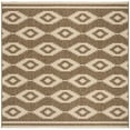 thumbnail image 6 of SAFAVIEH Beach House Vasiliki Geometric Indoor/Outdoor Area Rug, Cream/Beige, 6'7" x 6'7" Round, 6 of 10