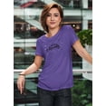 thumbnail image 2 of Super Mom Dots Confetti Shaped T-Shirt Women -Image by Shutterstock, Female 3X-Large, 2 of 4