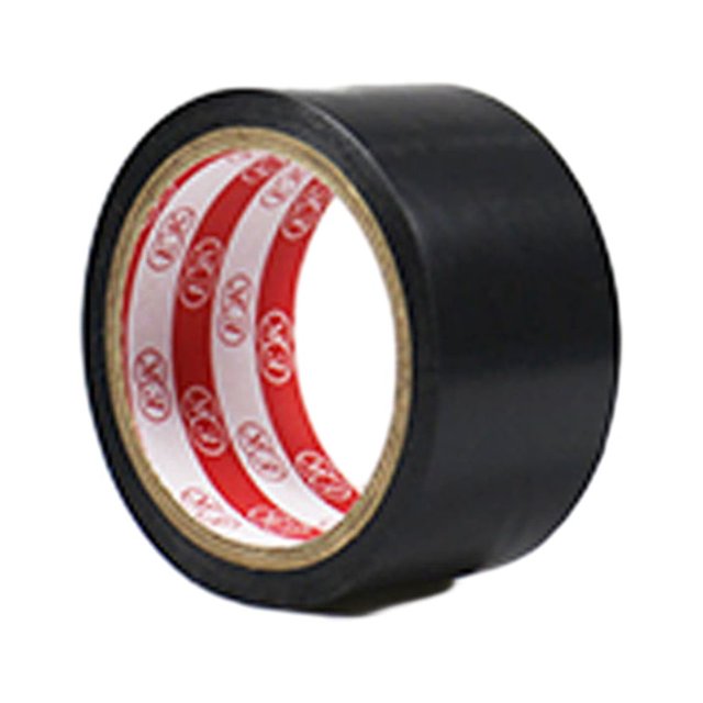 Seitruly Cinta adhesiva de fuerte viscosidad para neumáticos de bicicleta, cinta adhesiva decorativa Washi grabable fiable y duradera cartulina negro 50 MM * 20 cm