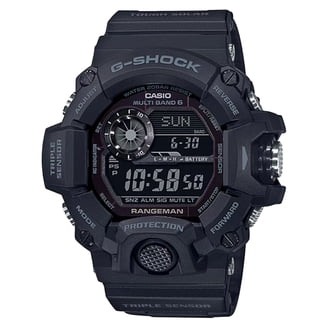 せ*ん様 Men in Rusty Black G-SHOCK RISEMAN g-shock riseman multi-function digital black resin mens watch