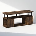 thumbnail image 2 of Furinno JAYA Utility Design Coffee Table, Amber Pine/Black, 2 of 6