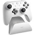 thumbnail image 1 of 8BitDo Ultimate 2 Manette Bluetooth pour Switch/Switch 2 et PC Windows avec Joysticks TMR, Effet Hall Commutable/gâchettes Tactiles, Contrôle des Vibrations et des Mouvements (Blanc), 1 of 5