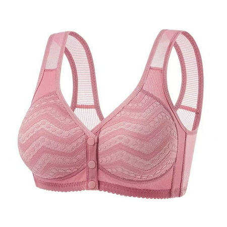 Black of Friday Deals!Clearance Staron Bras for Older Women No Underwire Comfort Bras Wireless Soft Strap Bras Comfortable Full Support Bra Daily Underwear Bras