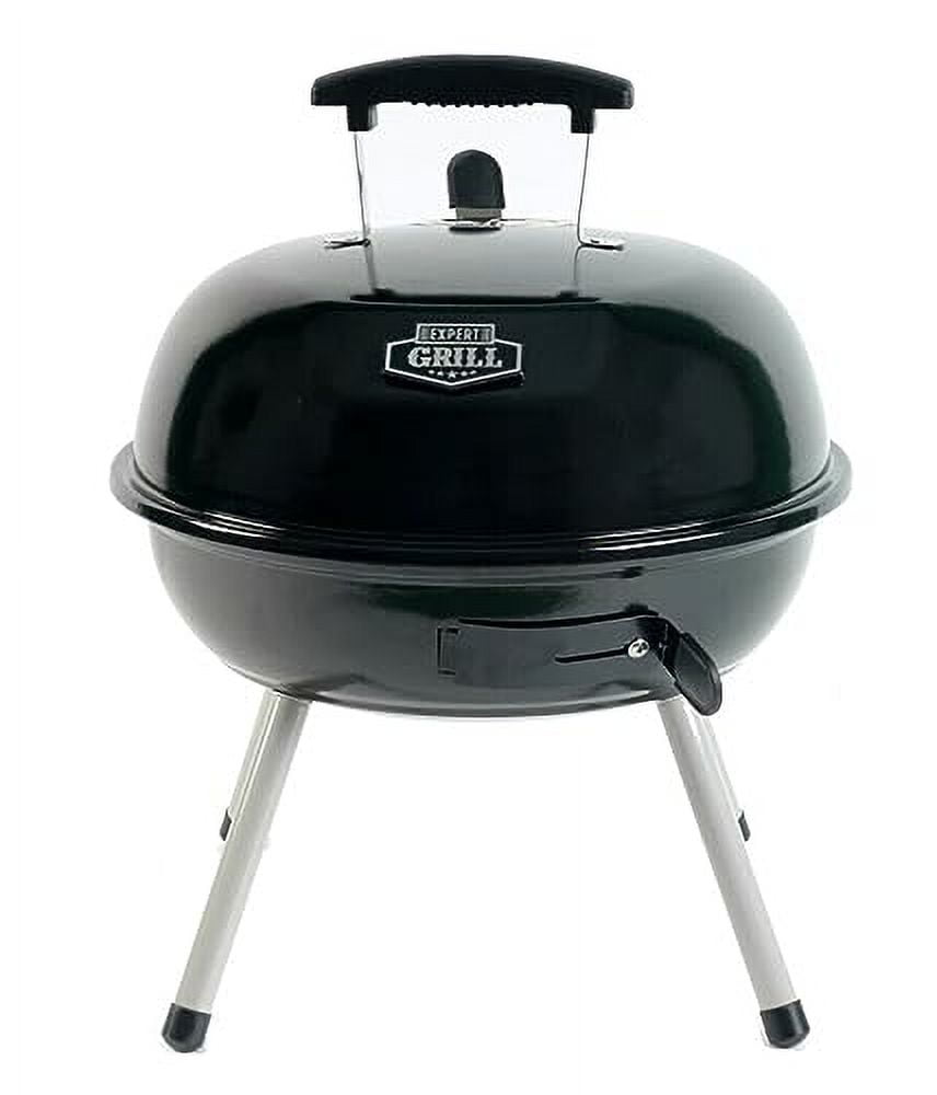 Old Smokey #14 Charcoal Grill, Aluminized Steel, Easy