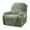 Green, variant on Stretch Recliner Slipcover Latest Jacquard Recliner Chair Cover with Side Pocket Anti-Slip Fitted Recliner Cover Couch Furniture Protector with Elastic Bottom