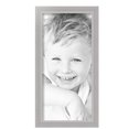 thumbnail image 2 of ArtToFrames 9" x 19" Silver Picture Frame, 9x19 inch Silver Wood Poster Frame (WOM-5388), Pack, 2 of 8