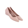thumbnail image 3 of Gomelly Slip-on Comfy Mid Wedge Pumps for Womens Simple Closed Toe Lightweight Walking Work Pump Rain Shoes, 3 of 9