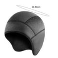 thumbnail image 6 of Winter Cycling Helmet Liner Hat with Glasses Holes Ear Protection Elastic Anti-slip Keep Warm Windproof Skull Cap Hat for Biking Running Skiing, 6 of 7