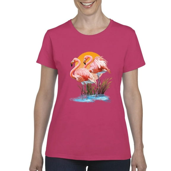 IWPF - Women's T-Shirt Short Sleeve - Flamingo