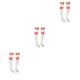 thumbnail image 5 of Qarigey 1 par de calcetines de fútbol Hasta la rodilla Calcetín de fútbol de verano Mantener caliente Clima frío Protección del tobillo Deportes Type1 NO1 Qarigey CBP215304, 5 of 6