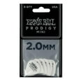 thumbnail image 3 of Ernie Ball 9203 Prodigy Picks, White Mini, 6 Pack, 2.0mm, 3 of 3