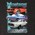 thumbnail image 6 of Wild Bobby Mustang Ford Classics Cars and Trucks Women Tri-Blend Racerback Tank Top, Vintage Black, Small, 6 of 6