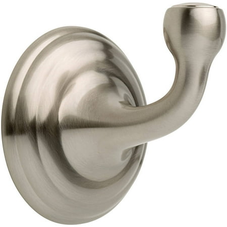 Antique Copper Robe Hook - Delta Genuine Parts 79635-BN Brushed Nickel Windemere Collection Robe Hook