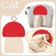 thumbnail image 2 of Popular! Mush Room Shaped Sisal Cat Scratching Mat Anti-Scratch Board Hangable Cat Scratching Board Pet Toy, 2 of 5