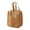 Brown, variant on Dpityserensio Mesh Makeup Bag, Travel Toiletry Organizer, Portable Cosmetic Pouch with Zipper for Women