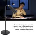 thumbnail image 4 of Rechargeable LED Desk Lamp, Adjustable Brightness Clip On Tabletop Light, USB Type C Charging, With 3 Modes Light, For Bedroom Study Room Office, 4 of 8
