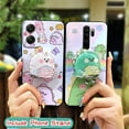 thumbnail image 5 of HBH-Phone Case For MOTO G Stylus 5G 2024, Simplicity Glitter Anti-knock Skin feel silicone Back Cover Phone Lens Protection TPU Fashion Design Quicksand Cartoon Rotatable stand Soft Case, 5 of 9