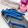 thumbnail image 2 of Equate 2-Blade Disposable Razors, Blue, 12 Count, 2 of 7