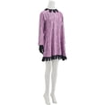 thumbnail image 3 of Nightmare Shock Pink Purple Shock Witch Dress Halloween Outfit with Hat for Women Adult, 3 of 7
