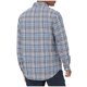thumbnail image 3 of pstuiky hombres de manga larga, Camisa de manga larga a cuadros con botones para hombre, informal y de moda, con solapa. Camisa de manga larga con solapa para hombre. camisetas de hombre m, 3 of 3