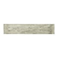 thumbnail image 5 of Marian Outdoor Acacia Wood Bench, Sandblast Light Gray Wash and Black Metal, 5 of 7