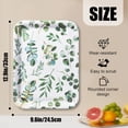 thumbnail image 2 of Serving Trays, 12.9 x 9.6 inch Rectangular Plastic Tray for Restaurant, Kitchen,Leave, 2 of 6