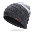 thumbnail image 2 of Dengjunhu Slouchy Beanie for Men Winter Hats for Guys Cool Beanies Mens Lined Knit Warm Thick Stocking Beanie Hat, 2 of 7