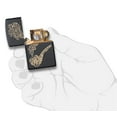 thumbnail image 4 of Zippo Pipe and Smoke Black Matte Pocket Lighter, One Size, 4 of 6
