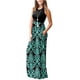 thumbnail image 2 of Vestido largo suelto sin mangas de verano para mujer Vestido largo casual con bolsillos Fokelyi FSHY034-188, 2 of 3