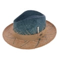 thumbnail image 1 of Bruno Capello Rafi Plaid Straw Fedora, 1 of 4