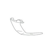Genuine OE Mitsubishi Lower Molding - 6400K716
