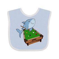 Inktastic Pool Shark Boys or Girls Baby Bib