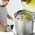 thumbnail image 2 of 304 Stainless Steel Multifunctional Kitchen Oil Pot Large Capacity Filter and Storage Bottle with Integrated Mesh Screen, 2 of 5