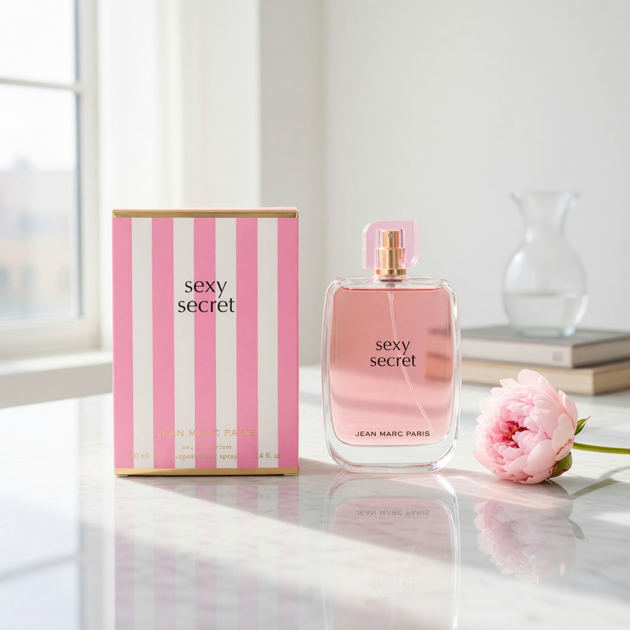 Jean Marc Paris SEXY SECRET Eau De Parfum Spray, 3.4 fl oz