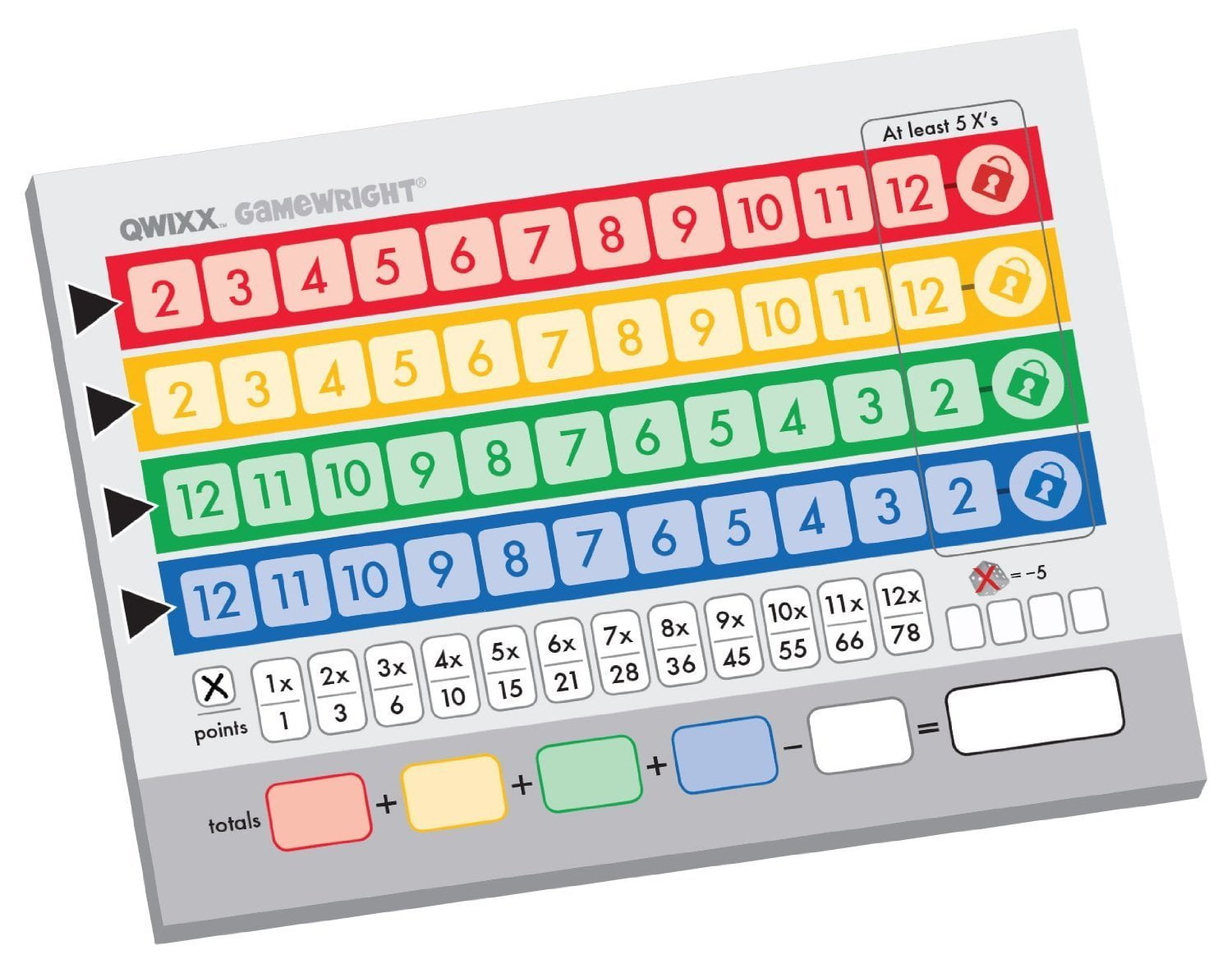 Qwixx Expansion Bundle A Fast Family Dice Game Includes 200