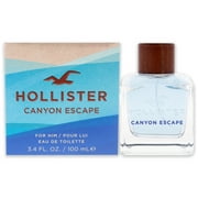 CANYON ESCAPE * Hollister 3.4 oz / 100 ml Eau de Toilette (EDT) Men Cologne