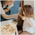thumbnail image 2 of 200pcs Unfinished Wood Fish Cutouts Fish Shaped Wood Slice Craft DIY Accessories, 2 of 8