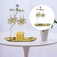 thumbnail image 4 of Candeliere giratorio dorado perfecl de carrusel romántico para Decoración para hogar, 4 of 8