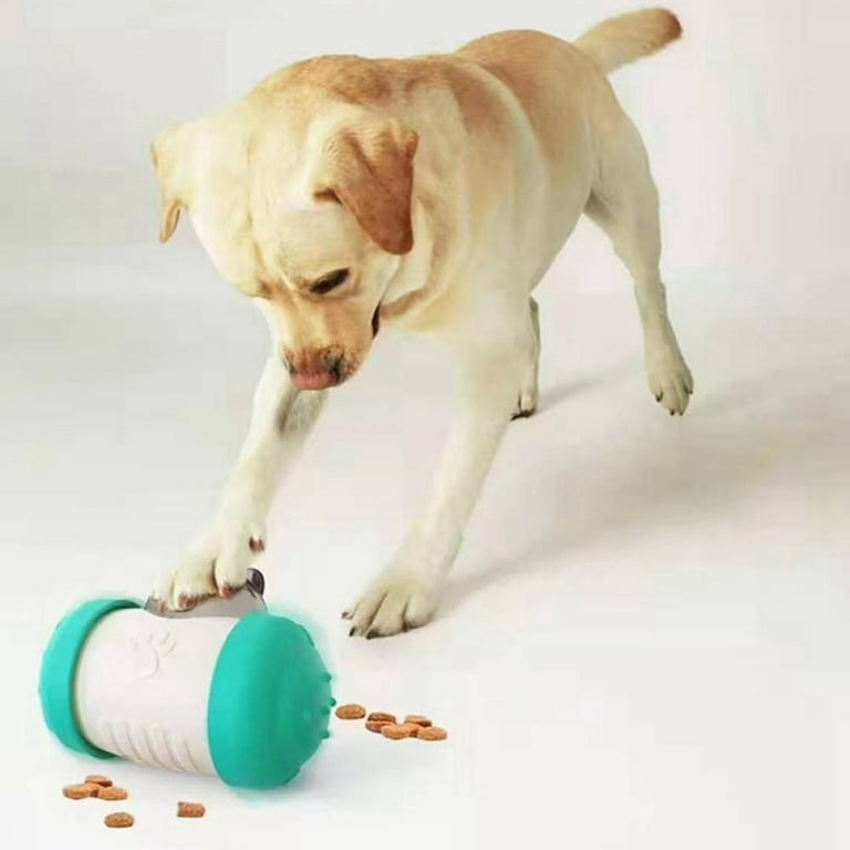 JZXOIVA Dog Treat Ball, Adjustable Dog Treat Dog Ball Dispensing Dog Toys,  Interactive Food Puzzles Ball for Dogs, Pet Slow Feeder Ball
