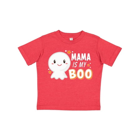 

Inktastic Mama is My Boo with Cute Ghost Gift Toddler Boy or Toddler Girl T-Shirt